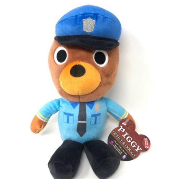 Roblox Piggy Series 2 Collectible 8” Plush Officer Doggy New With Tags - Picture 5 of 7